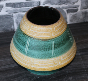 BAY Vase / 676-17 / 1960-70er Jahre / Contura / WGP West German Pottery / Keramik Design Space Age UFO